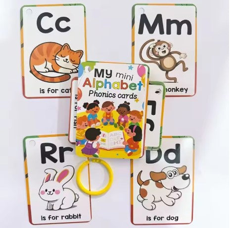 Alphabet Phonics Learning Cards